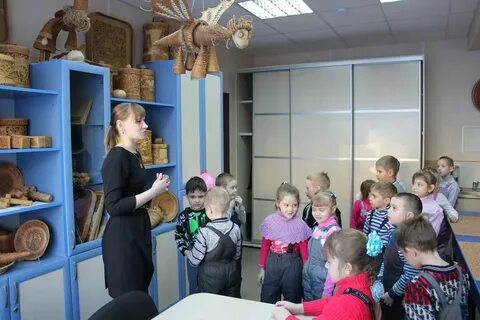 Экскурсия детского сада в школу