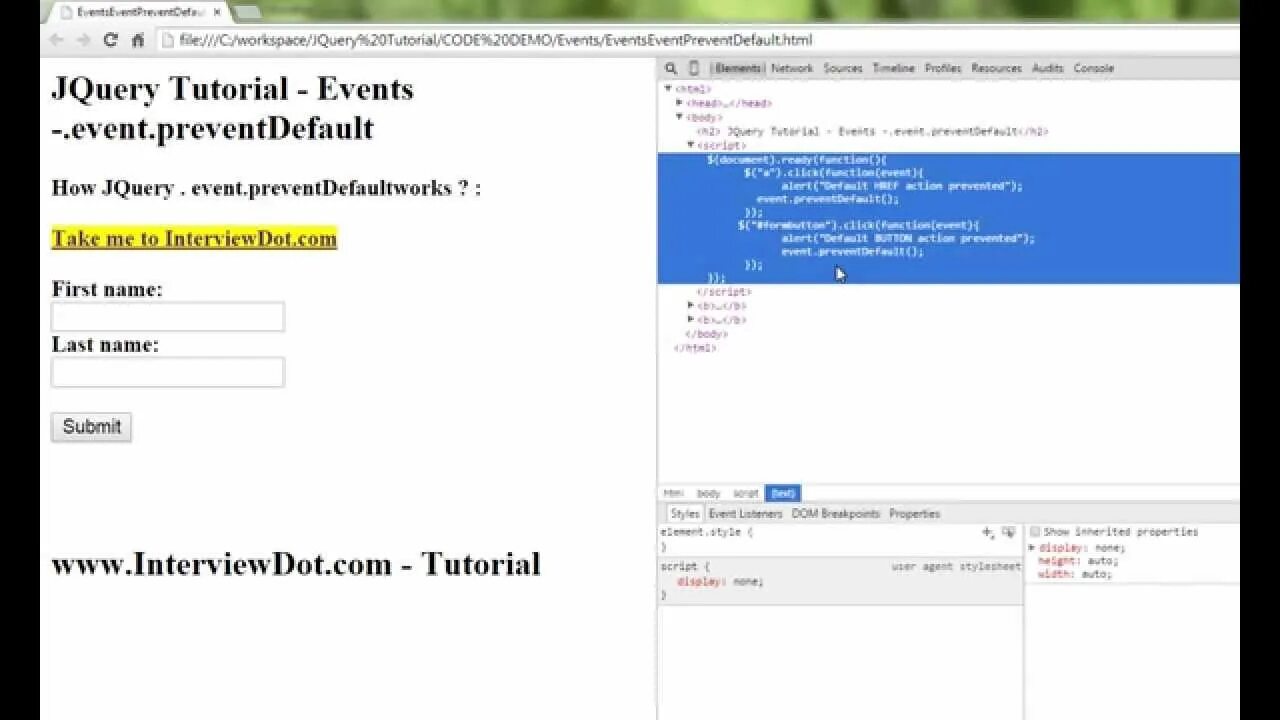 Preventdefault. Event preventdefault. e.preventdefault();. event of default. демо кейс ajax.