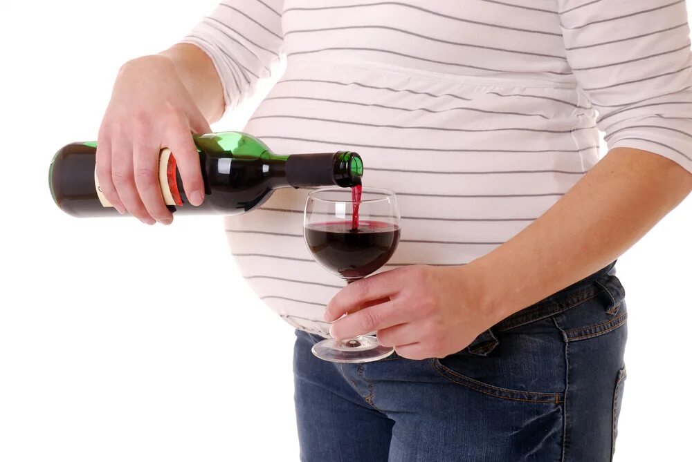Вино в беременность.