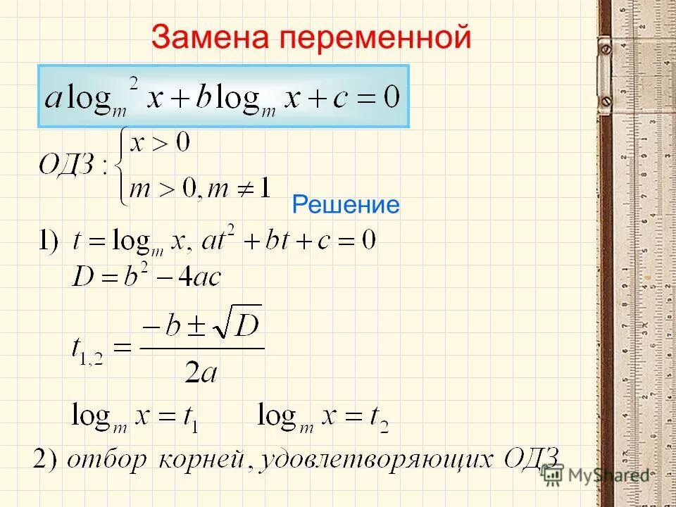 Метод подстановки х 5у 8. Решение логарифмических уравнений. Решение уравнений с логарифмами. Методы решения логарифмических уравнений 10 класс. Алгоритм решения логарифмических уравнений.