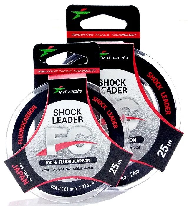 Флюорокарбон intech. Intech fc shock leader 25 m. флюрокарбона intech fc shock leader. флюорокарбоновая леска для рыбалки intech fc shock leader. флюорокарбон intech fc shock leader 25м (0.178mm (2.1kg / 4.6lb)).
