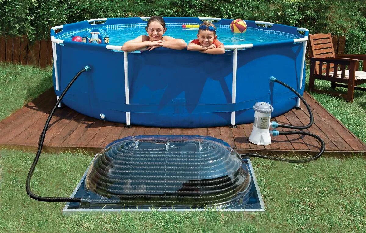 Нагреватель для бассейна bestway 58156. Солнечная батарея для бассейна. Солнечный коллектор для бассейна. Нагревание бассейна. Нагревание бассейна.