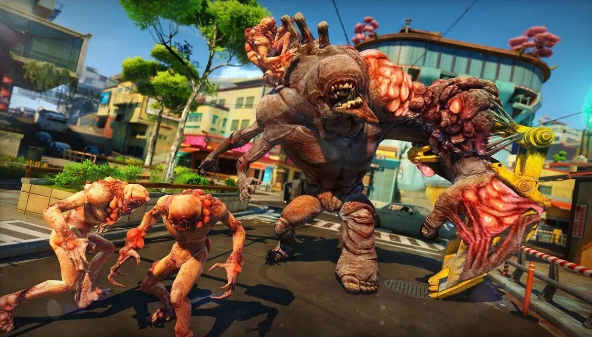 Игра Sunset Overdrive. Sunset Overdrive е3. Sunset Overdrive 2. Sunset Overdrive Xbox one.