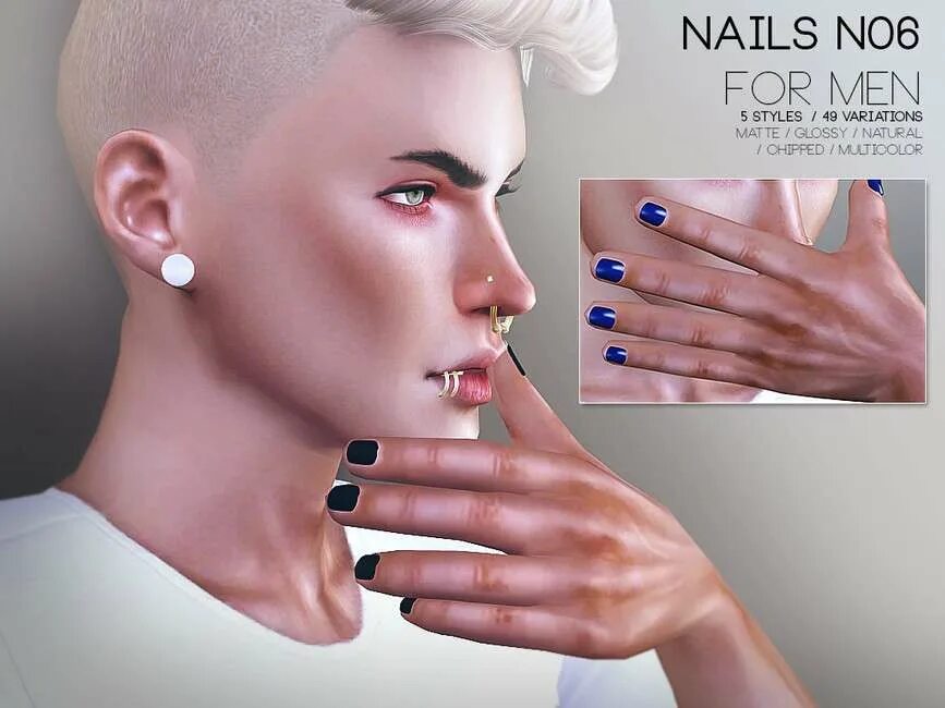 Симс 4 мужские ногти. Nails SIMS 4 cc. SIMS 4 маникюр. Маникюр для мужчин. Мод симс ногти