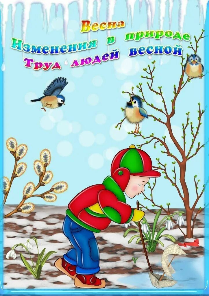 Темы весенние в доу