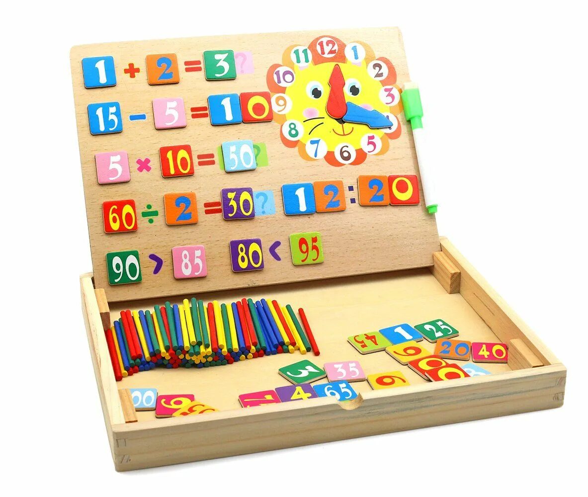 игровой набор «монтессори 14 в 1» (арт. математические игрушки для дошкольников.