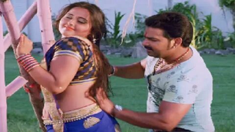 Bhojpuri actors Kajal Raghwani and Pawan Singh's latest track 'Ch...