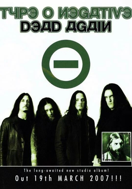 Type o negative перевод. Группа type o negative плакат. группа type o negative концерт. type o negative группа постер. type of negative плакат.