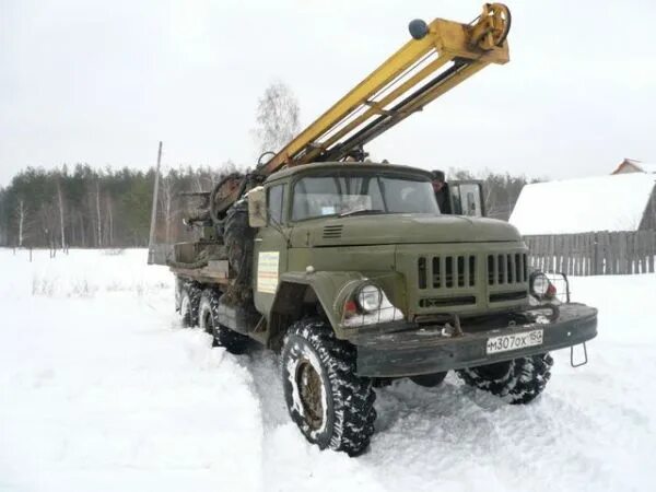 Скважины пенза. Бурение скважин зимой.