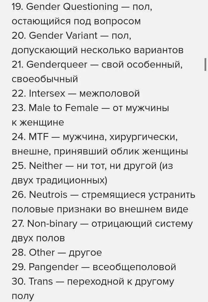 Сколько гендеров в сша список. 54 гендера. 54 пола человека перечень. 54 гендера список на русском. 54 вариации пола человека.