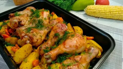 Рецепты курицы в духовке без майонеза