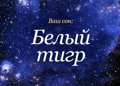 Сонник к чему сниться белый