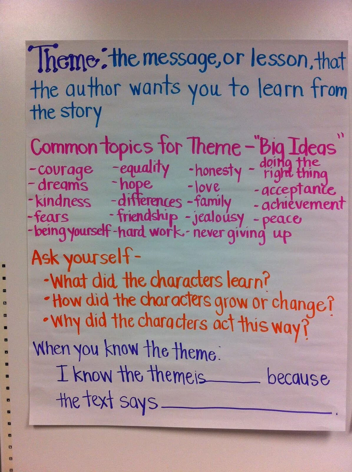 Theme of the story. Thematic reading. An Adventure story Lesson Plan 6 Grade. History related Themes.