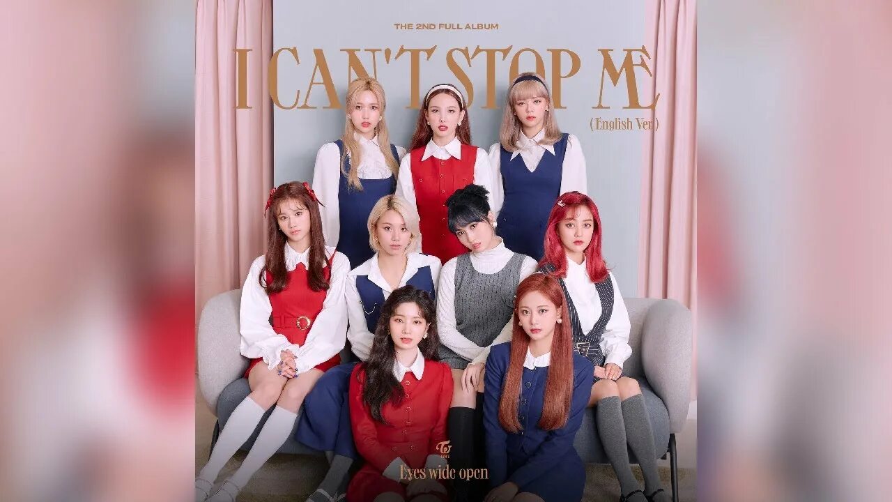 I cant stop me twice обложка. Твайс i cant stop me. Twice Eyes wide open album. I cant stop me twice фото.