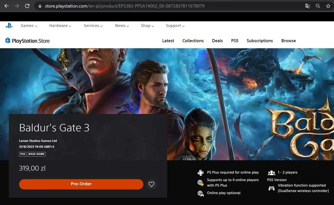 Игры пс 5 турецкий аккаунт. PS Store Turkey. Интерфейс Baldura Gate 3 ps5. Код врата. PLAYSTATION 5 предзаказ.