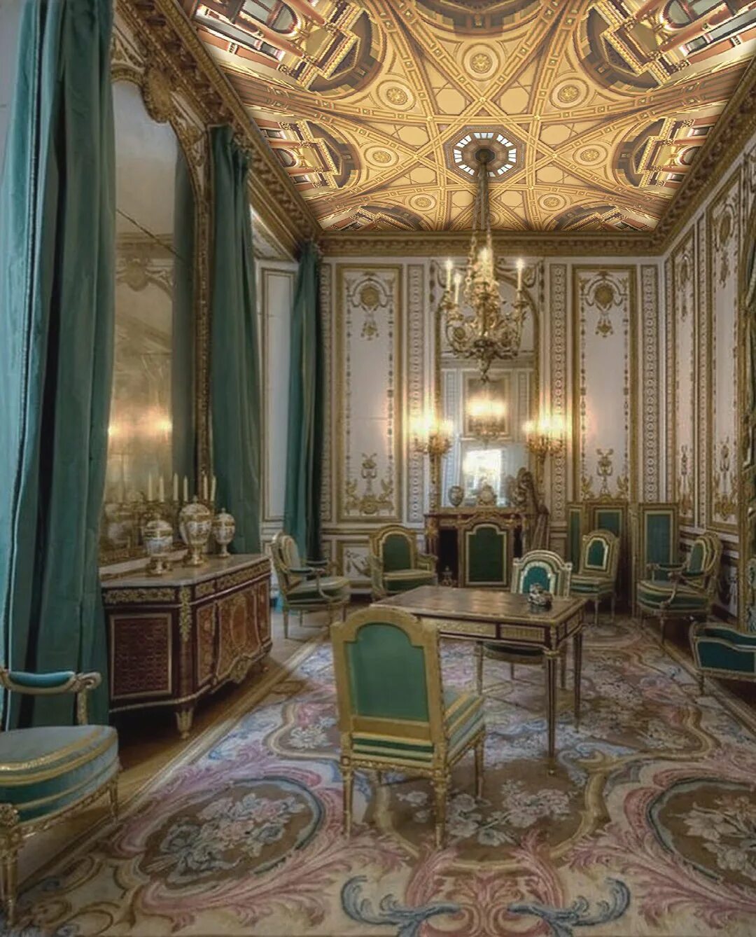 Версальский дворец спальня короля. Королевская спальня Версальского дворца. Версальский дворец интерьеры. Барокко интерьеры Версальского дворца.