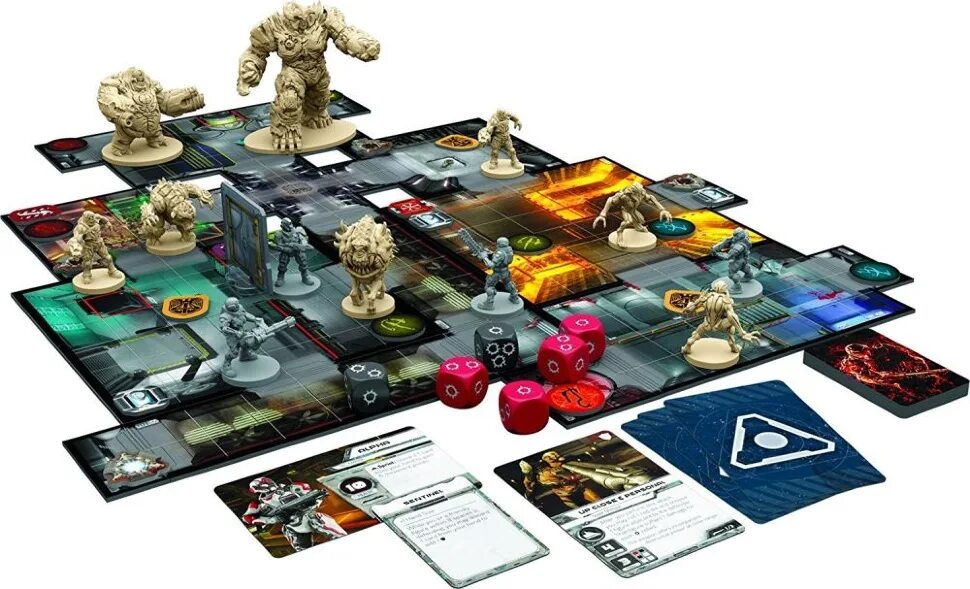 72 настольные игры. Настолка дум. Doom настолка. Doom 2016 настольная игра. Doom: the Board game second Edition.