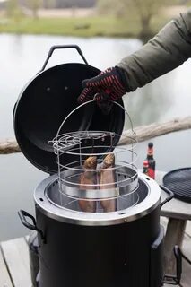 Коптильня на газу