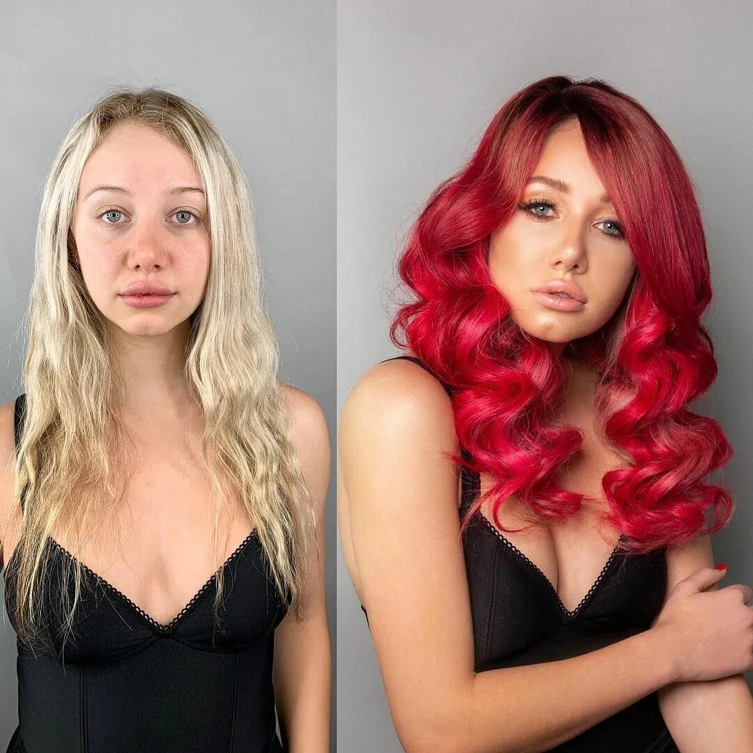 Hair color change. Разные цвета волос. Модный цвет волос. Кардинальная смена цвета волос. Разные цвета волос у девушек.