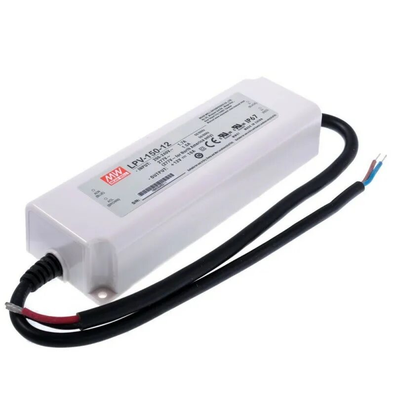 12v 120w. Блок питания LPV-150-12. Блок питания mean well 12v. Mean well 150w. Блок питания mean well 150w 12v LPV герметичный.