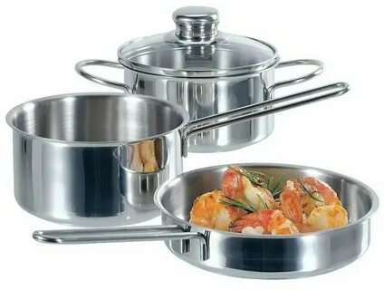 Металлическая посуда для кухни