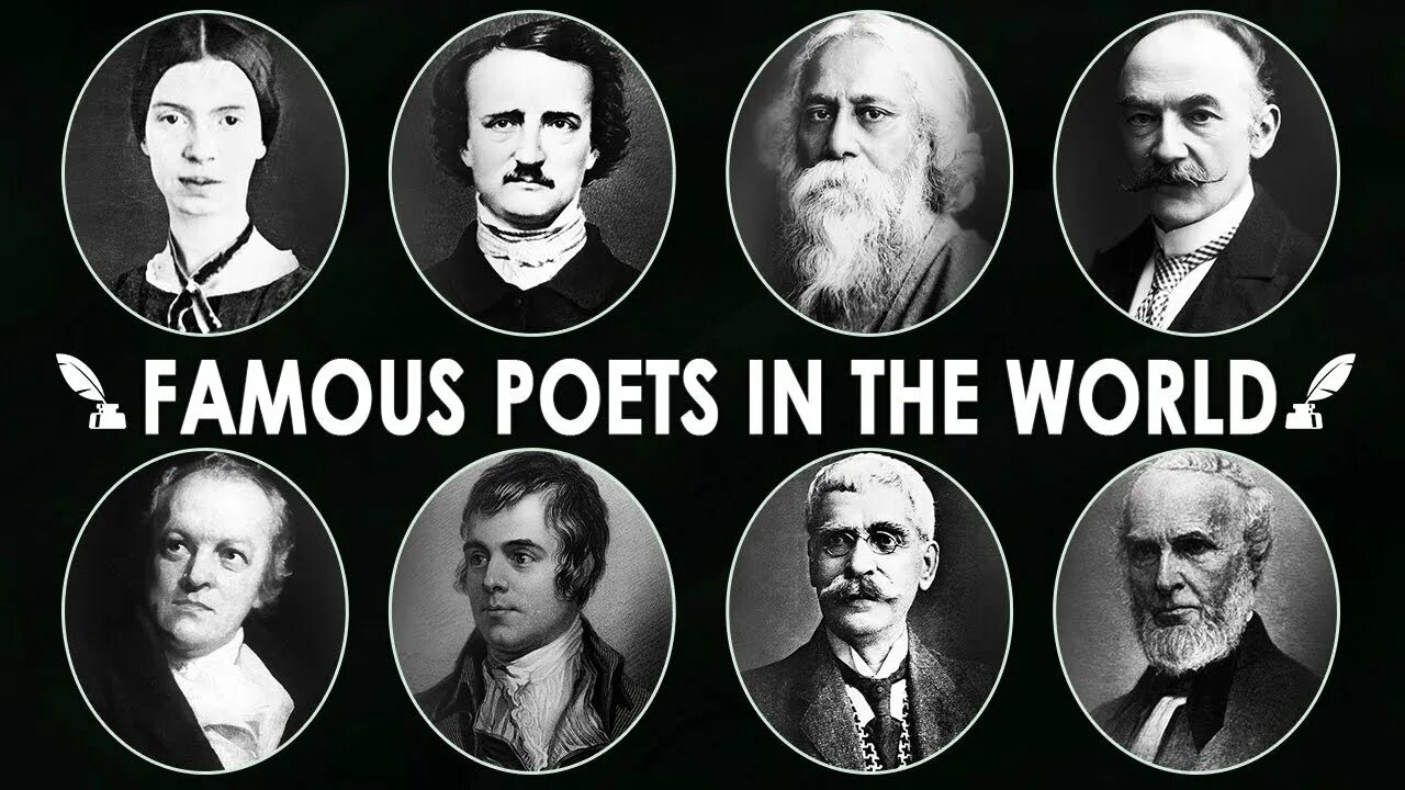 Greatest poet. Famous poets. English poets. English writers and poets. Greatest poets of all time.