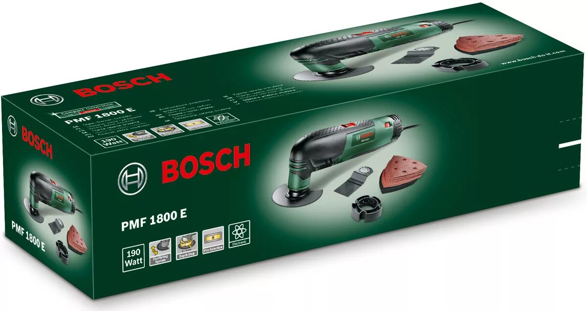 Реноватор Bosch PMF 1800 E. Мультифункциональный инструмент PMF 190 E. Bosch PMF 190 E Toolbox. Bosch PMF 190 E Set 0.603.100.521 запчасти. E 1800