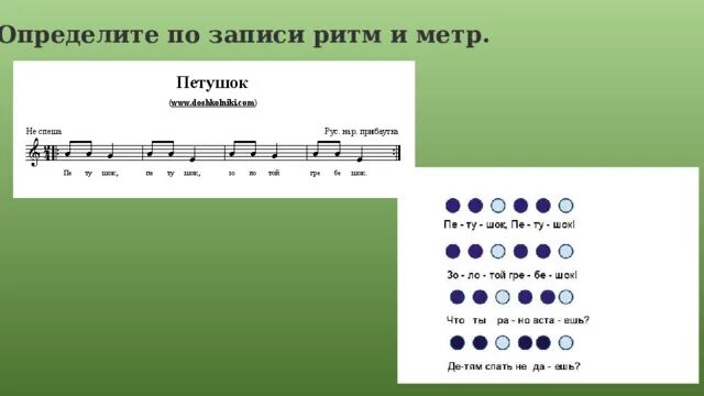 Музыкальные хлопки. Примеры ритмических рисунков. Ритм в Музыке примеры. Ритм в Музыке для дошкольников. Метр в Музыке это определение.