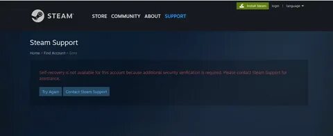 Сколько отвечает поддержка steam