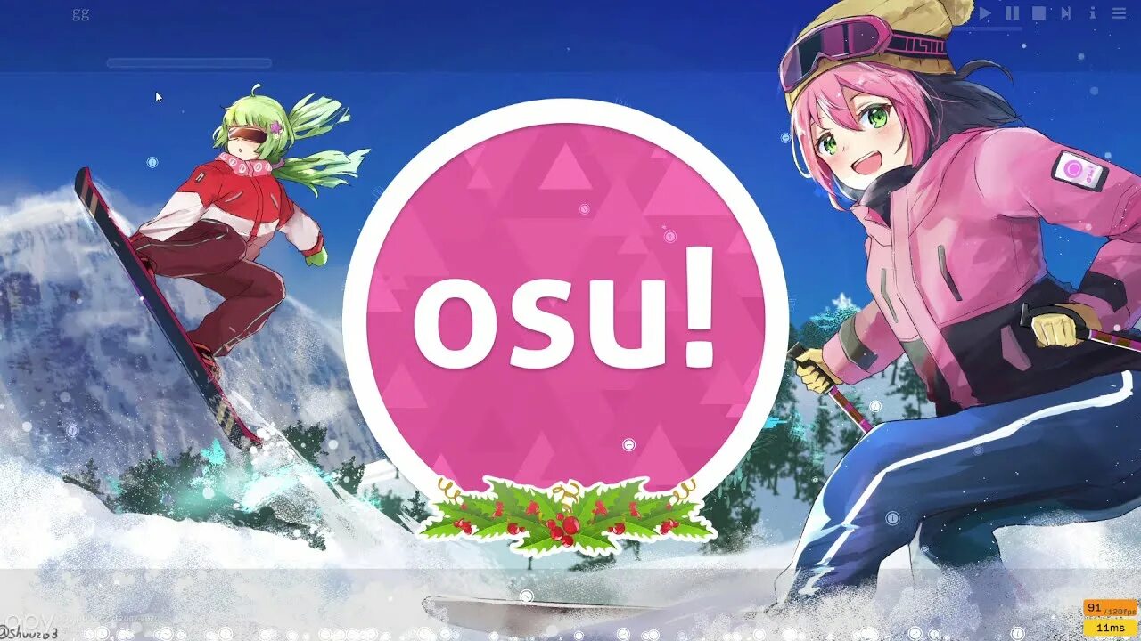 Osu Winter. Osu Player. OESS зима osu. At osu. Step osu