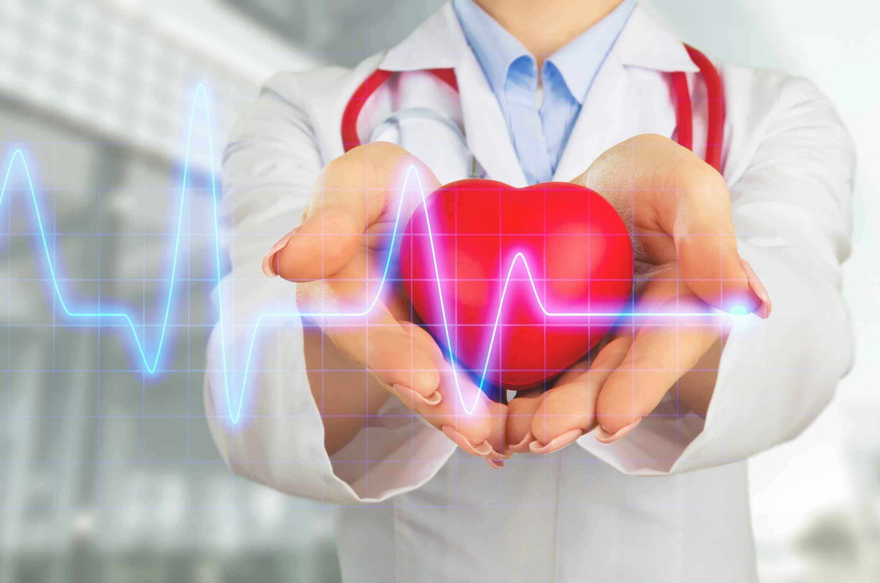 Сердце человека и доктор. Комплексное обследование. Обследование сердца. Кардиология фотосток. Комплексное кардиологическое обследование.