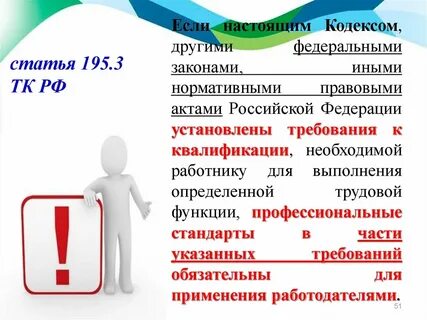 Статья 195 трудового кодекса