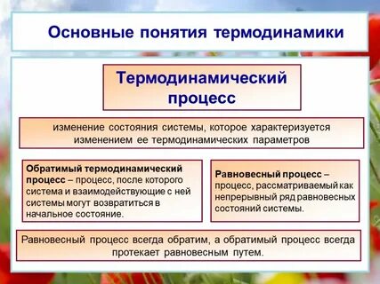 Какой процесс называется термодинамическим