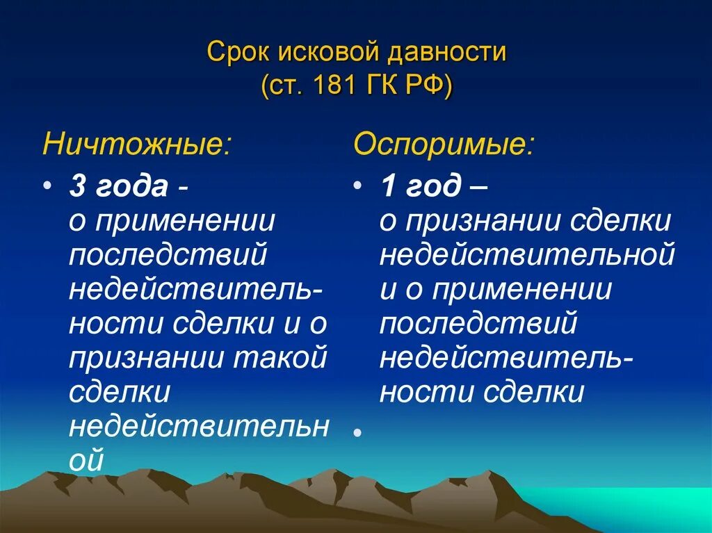 Срок исковой давности сделок. Срок исковой давности недействительной сделки. Срок исковой давности ничтожной сделки. Оспоримая сделка срок. Исковая давность по оспоримым сделкам