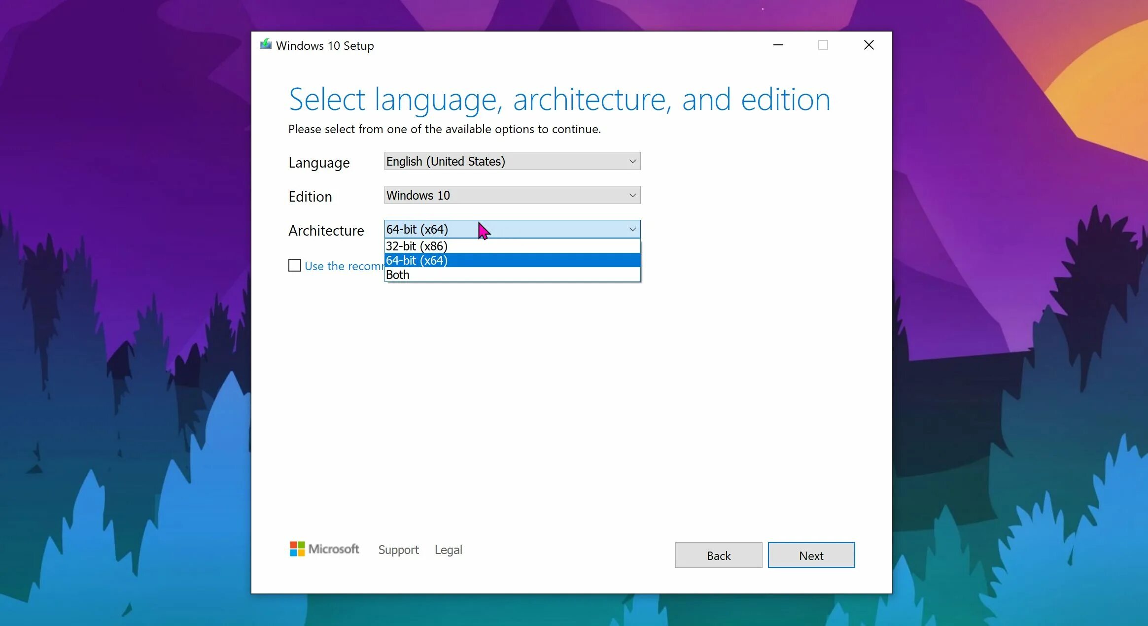 Windows 11 creation tool