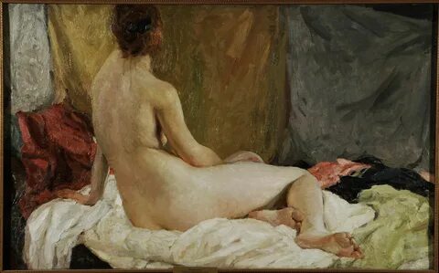 Nude by Olesya Tsvetaeva Деятель Искусств, Каталог, Painting, Масло.