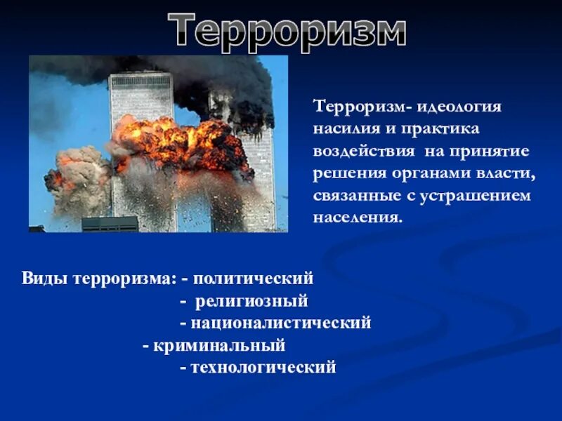 Террористической идеологии