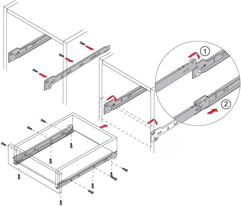 Установка полозьев. Направляющие роликовые Boyard ds01w.1/400. Направляющие для выдвижных ящиков роликовые Боярд схема монтажа. Направляющие роликовые Boyard чертежи. Направляющие для выдвижных ящиков шариковые Boyard 350мм.