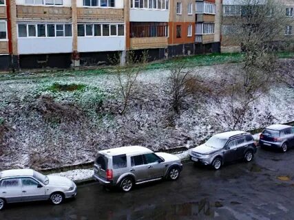 1 мая выпал снег