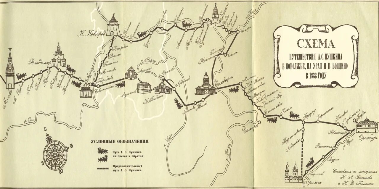 Лирическая карта. Карта путешествия Пушкина 1833. Путешествие Пушкина по местам Пугачевского Восстания. Путешествие Пушкина по Пугачевским местам. Карта путешествия Пушкина по Пугачевским местам.