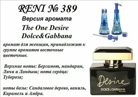 Ароматы рени описание