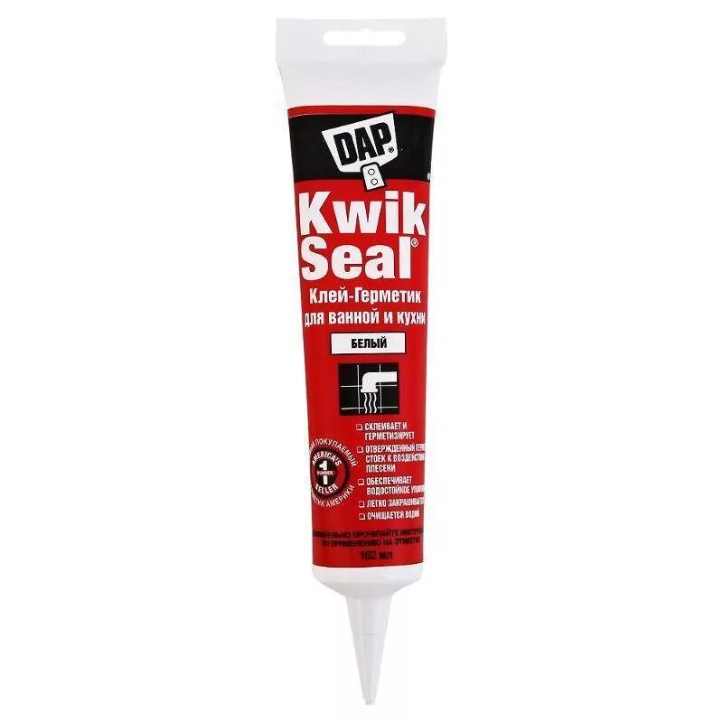 Клей герметик для ванны. DAP Kwik Seal клей-герметик для ванной. Жидкие гвозди DAP. Герметик белый Kwick Seal. Герметик DAP 300мл.