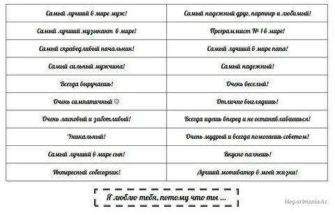 100 слов на день рождение