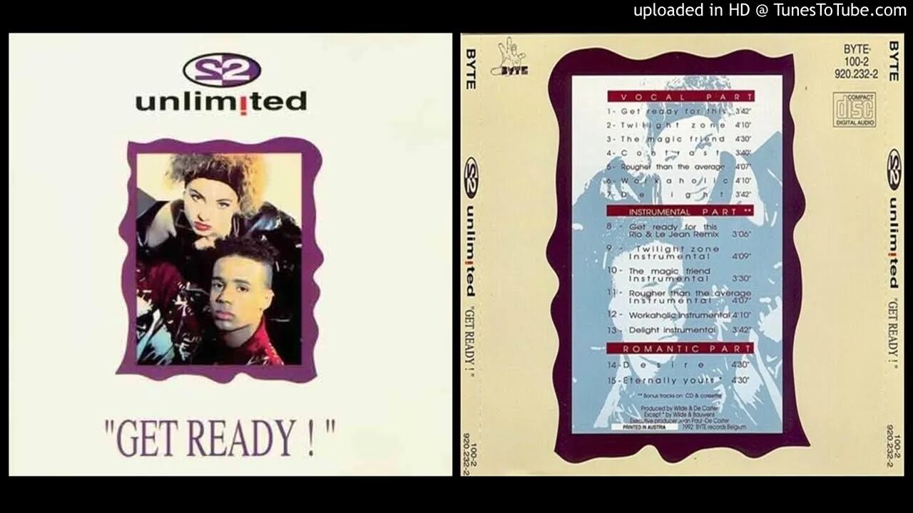 2 Unlimited get ready 1992. 1992 - Get ready!. 2 Unlimited альбомы. Обложка get ready! (Album 1992) 2 Unlimited. Песня get done