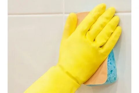 Прочные резиновые перчатки для уборки