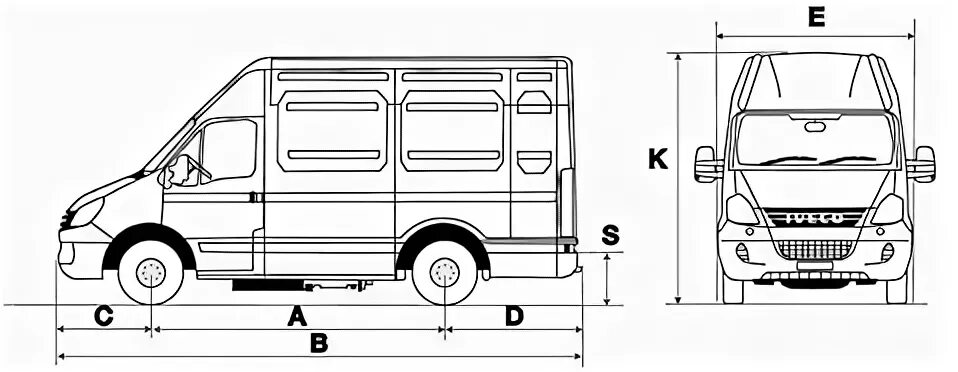 Iveco Daily габариты фургона. Iveco Daily 50c15 габариты. Колесная база Ивеко Дейли 50с15. Iveco Daily 50c15 фургон чертеж.