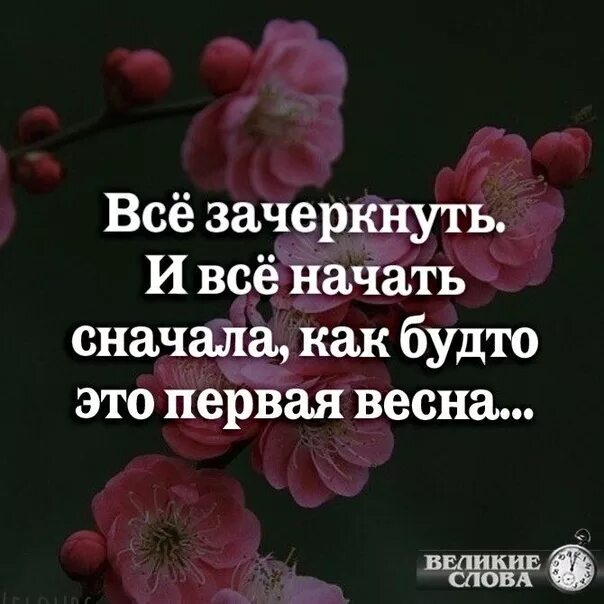 Все зачеркнуть и все начать сначала. Все зачеркнуть и все начать сначала как будто. Все зачеркнуть и все начать сначала как будто это первая.