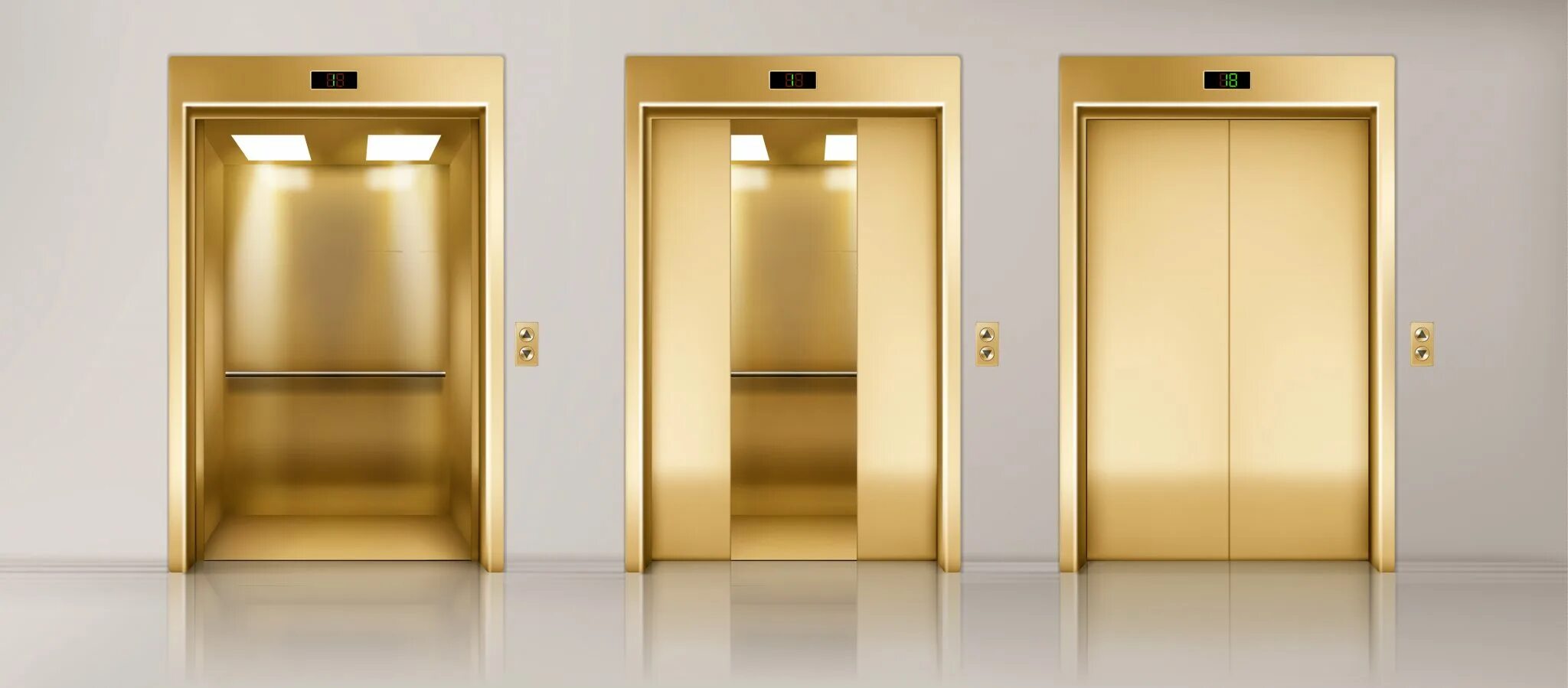 Gold lift. Золотой лифт. Дверь из золота. Лифтовая дверь. Горный золотой лифт.