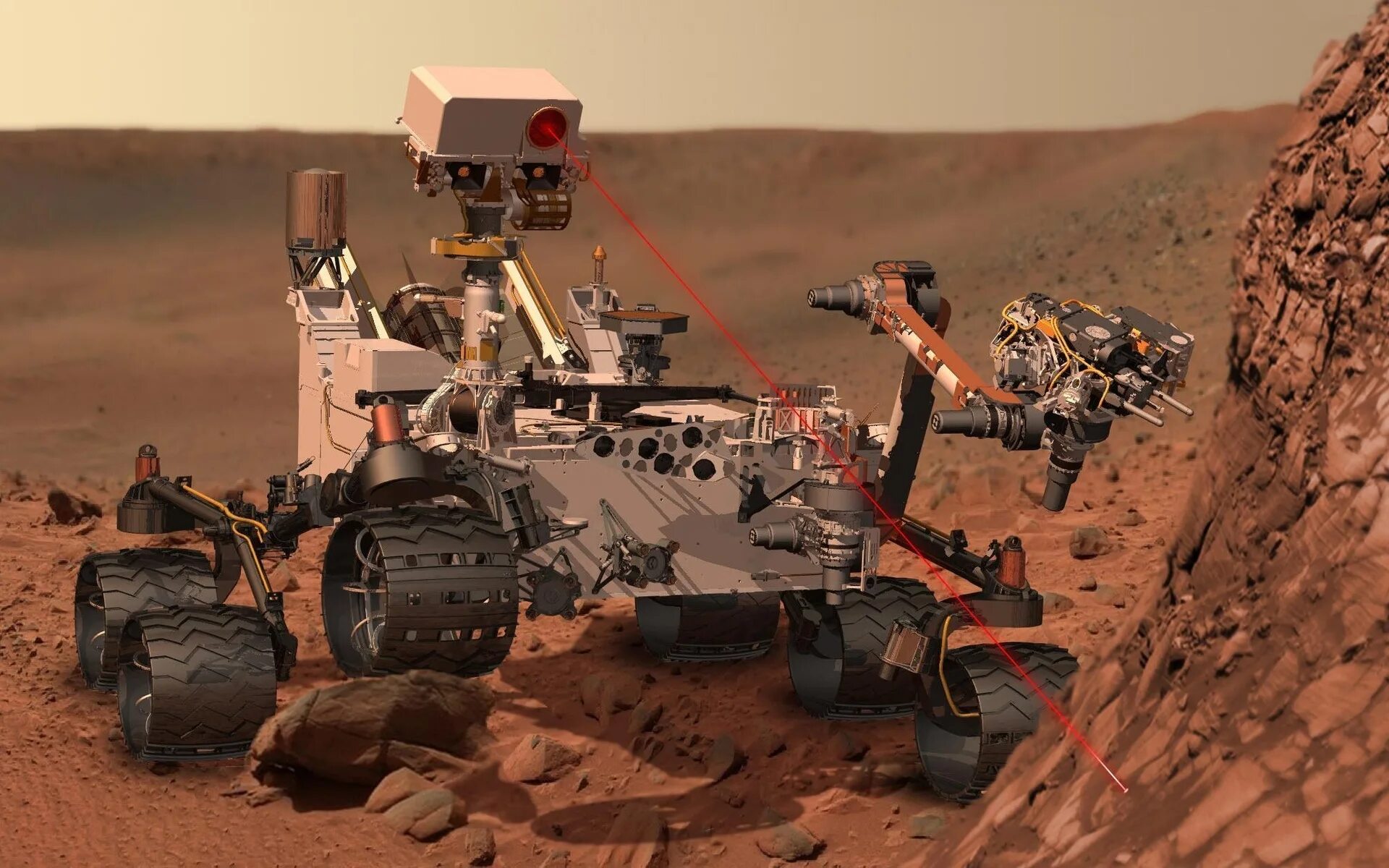 Mars robot