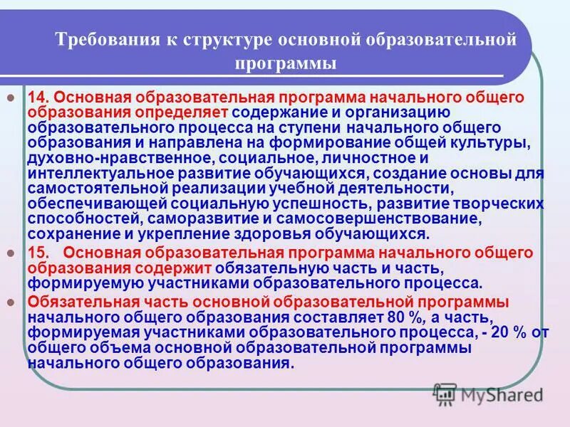 Образовательная программа в д с. Образовательная программа начального общего образования. Основные части образовательной программы. Основная образовательная программа начального общего образования. Программы общего образования это.